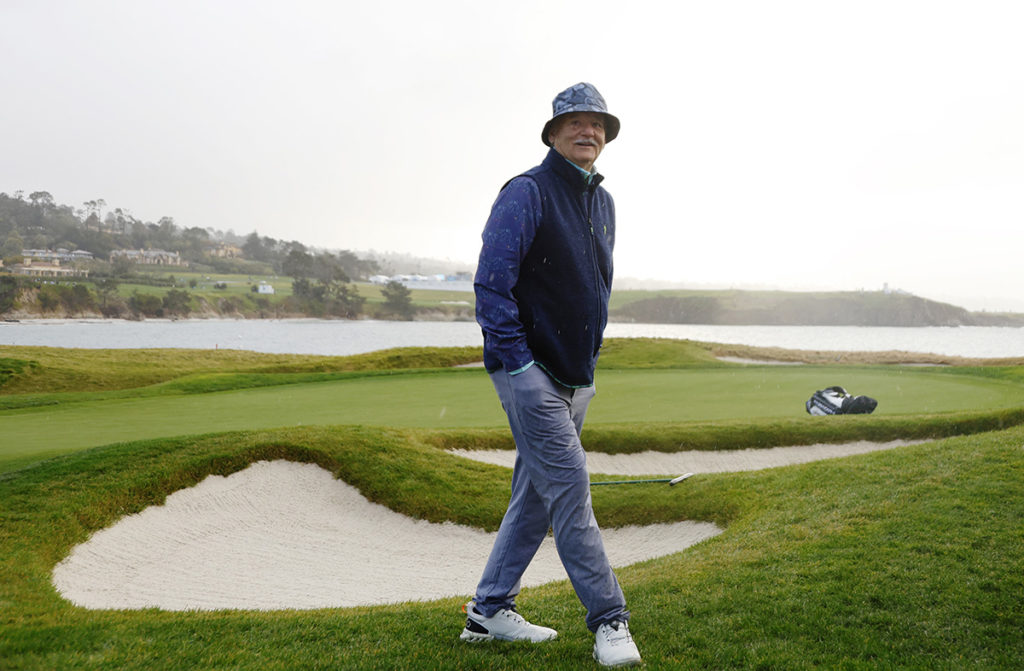 Witzigster Golfer auf dem Planeten? Schauspieler Bill Murray hat gute Chancen. (Photo by Jed Jacobsohn/Getty Images)