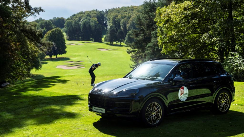 Porsche Golf Cup Deutschland-Finale, Golf Club Solitude, Stuttgart, 2023, Porsche AG
Cayenne SUV Modell