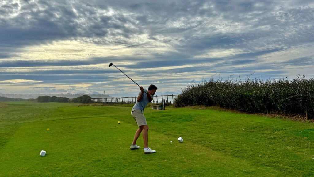 Autor Timo Schlitz in Golf de Chiberta