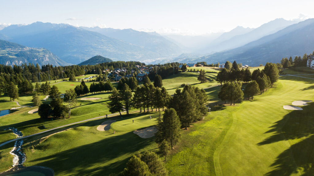 Der Golf Club Crans Sur Sierre in Crans-Montana