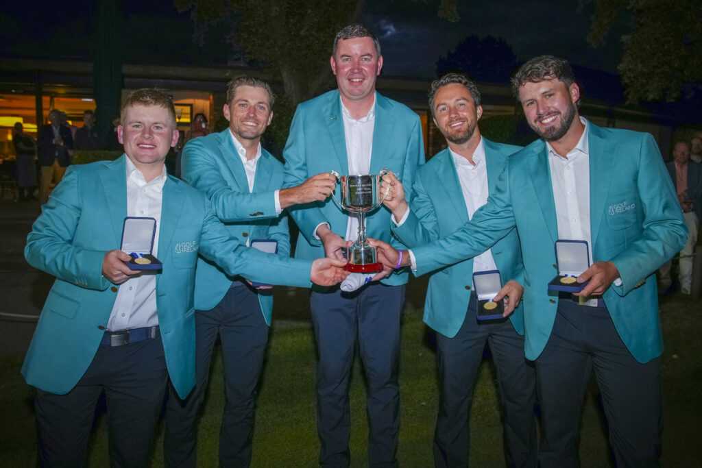 Die Gewinner der MidAM EM 2026 im GC Föhrenwald: Das Team aus Irland.